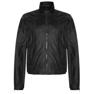 Schwarze Jacke Im Diesel-motorcross-stil