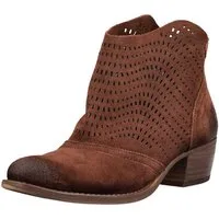 Felmini Stiefelette Veloursleder . Cowboy Stiefelette