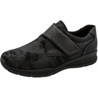 Fischer-Markenschuh Paul Klettschuh aus Stretchmaterial / Veloursleder, Einlegesohle herausnehmbar