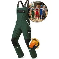 TMG International Arbeitslatzhose Latzhose Arbeitshose Cargohose Overall Blaumann