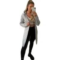 Worldclassca Kapuzenstrickjacke Worldclassca lange Strickjacke Zopfmuster Cardigan Kapuze Bolero