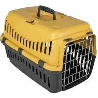 DUVO+ Tiertransportbox Duvoplus Transportbox Gipsy ECO - gelb Maße / Gewicht: 46x31x32cm -