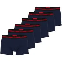 HUGO Boxer Herren Boxershort 6er Pack Baumwolle (Packung, 6er Pack)