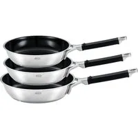 RÖSLE Pfannen-Set Silence® Pro Bratpfannen-Set Keramik ProCeraPlus 3tlg. 20, 24 & 28 cm