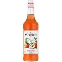 MONIN Getränke-Sirup, Monin Pfirsich Sirup mit natürlichem Aroma 1000ml