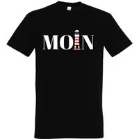 Youth Designz T-Shirt Moin Leuchtturm Herren Shirt mit trendigem Frontprint