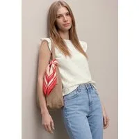 STREET ONE Shirttop mit Lochspitze