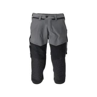 MASCOT Herren Dreiviertel-Hose mit Knietaschen CUSTOMIZED Anthrazitgrau / Schwarz 54 - 22249-605-8909-C54