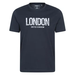 Mountain Warehouse - "London" T-Shirt für Herren kurzärmlig (Marineblau)