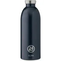 24 Bottles Trinkflasche Clima Bottle Rustic Deep Blue 850ml