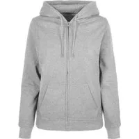 urbandreamz Kapuzenpullover Damen Pullover Zip Hoody Basic Sweatshirt Sweater Regular
