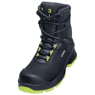 uvex 3 Sicherheitsschuh Stiefel S3, schwarz/gelb schwarz/gelb 44 - 6875144
