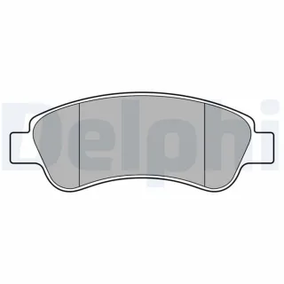 Delphi Bremsbel?ge vorne Opel Corsa F