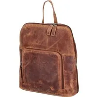 The Skandinavian Brand Freizeitrucksack The Skandinavian Brand Leder Rucksack Hunter Cognac (1-tlg)