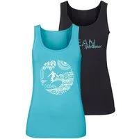Ocean Sportswear Tanktop (Packung, 2er-Pack) mit unterschiedlichen Drucken
