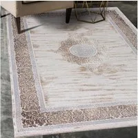 Mazovia Orientteppich Orientalisch Teppich mit Fransen, 80 x 150 cm, Kurzflor, Fransen, Orientteppich, Vintage