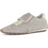 Gabor Sneaker Freizeitschuh, Halbschuh, Schnürer mit Ziernähten und Kontrastbesatz
