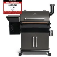 BURNHARD® Smoker FLINT, Pelletsmoker