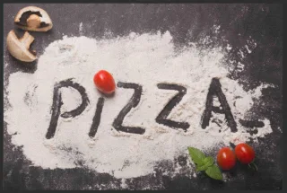 Fussmatte Pizza 5030 | Größe: 60 cm x 45 cm
