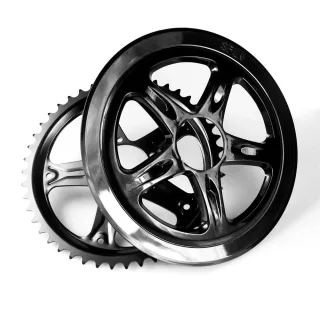 [EU Direct] 44T/46T BBS Mid Drive Motor Crankset Electric Bike Mid Drive Motor Crankset