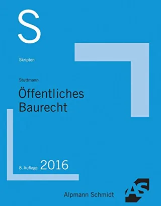 Skript Öffentliches Baurecht: 2016