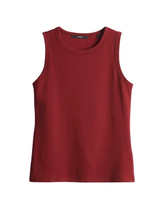 someday - Tank Top - Kleanne rot - Gr. - 38