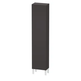 Duravit L-Cube Hochschrank Graphit Supermatt 400x243x1760 mm - LC1170R8080 LC1170R8080