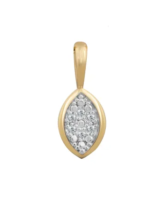 Orolino Anhänger 585 Gold mit 6x Brillant 0,03ct.