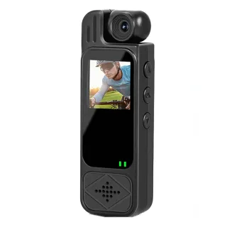 Y9 1080P Back Clip Portable Sports Camera 2K WiFi Infrared Night Vision Digital Video Recorder with 180° Rotary Lens Pol