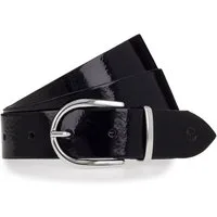 Tamaris Ledergürtel "Ellen Silver" (1-St) 3 cm breit, mit Crasheffekt, klassische Dornschnalle