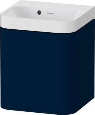 Duravit Happy D.2 Plus c-shaped Set wandhängend Nachtblau 400x360x480 mm - HP4340N98980000 HP4340N98980000
