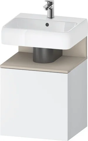 Duravit Qatego Waschtischunterbau wandhängend Weiß Matt 490x420x645 mm - QA4077L83180000 QA4077L83180000