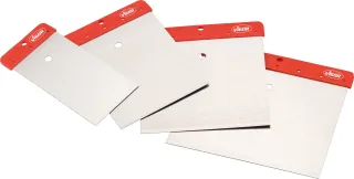 VIGOR Japanspachtel Satz, Metall, V4279, Anzahl Werkzeuge: 4