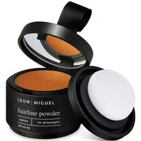 Leon Miguel Haaransatz-Farbpuder Hairline Powder - Haar Concealer zum Ansatz kaschieren - 4g, Ohne Rückstände
