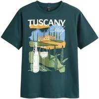 Next T-Shirt Schweres T-Shirt mit Provence-Grafik (1-tlg)