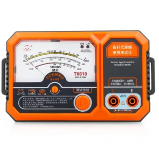 T6005 T6010 Insulation Resistance Tester Electronic Megohmmeter 500V 1000V High Accuracy Low Resistance Alarm Profession