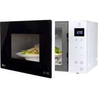 LG Mikrowelle MS 23 NECBW, Mikrowelle, 23 l, Smart Inverter Technologie, echte Glasfront