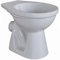 Belvit Tiefspül-WC BV-EW3002, Belvit Stand-WC Tiefspüler Abgang Wand Waagerecht Toilette WC