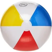 Intex Wasserball Glossy Panel, ca. 33 cm Durchmesser, bunter Strandball
