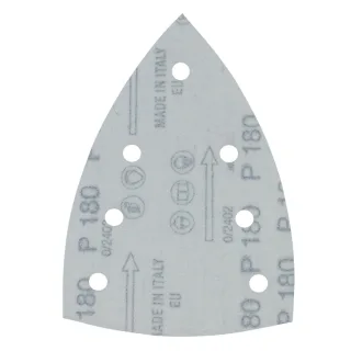 Makita Schleifpapier 100x150mm, Körnung A180,Klett, 7 Loch, 10 Stück - E-23472