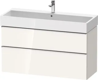 Duravit D-Neo Waschtischunterbau wandhängend Weiß Hochglanz 1184x442x625 mm - DE4375010220000 DE4375010220000