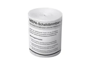 Mepa Schalldämmband aus PE-Schaumstoff, Länge 3,30 m 180030