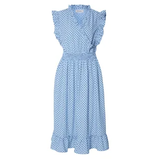 Lollys Laundry - Midikleid für Damen (Blau)