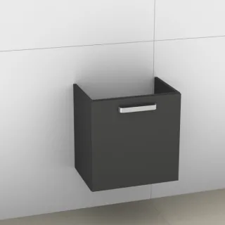 Artiqua 415 Waschtischunterschrank für Pro S 818858 Anthrazit Glanz, 415-WUT-L51-L-7065-51 415-WUT-L51-L-7065-51