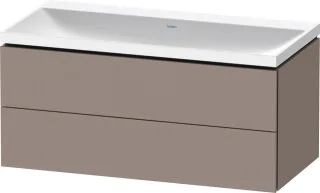 Duravit L-Cube c-shaped Set wandhängend Basalt Matt 1000x480x480 mm - LC6952N43430000 LC6952N43430000