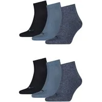 PUMA Sportsocken Puma Quarter Socken Sportsocken im 6er Pack