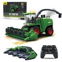 Esun RC-Traktor Mähdrescher ferngesteuert, Mähdrescher Spielzeug ab 3 4 5 6 Jahre, (SET, Komplettset), Bauernhof Spielzeug mit Sprühen, Licht und Ton