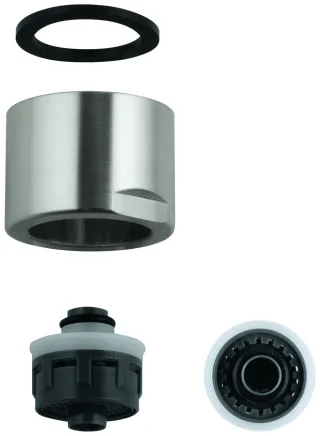 GROHE Mousseur 48343 Innengewinde M 28 x 1 supersteel, 48343DC0 48343DC0