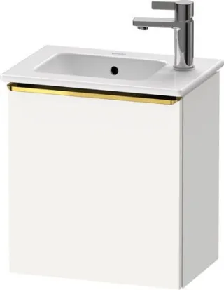 Duravit D-Neo Waschtischunterbau wandhängend Weiß Matt 410x274x440 mm - DE4259R34180000 DE4259R34180000