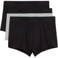 Marc O'Polo Trunk Essentials (3er Pack) ohne Eingriff, mit tonalem Logoschriftzug
